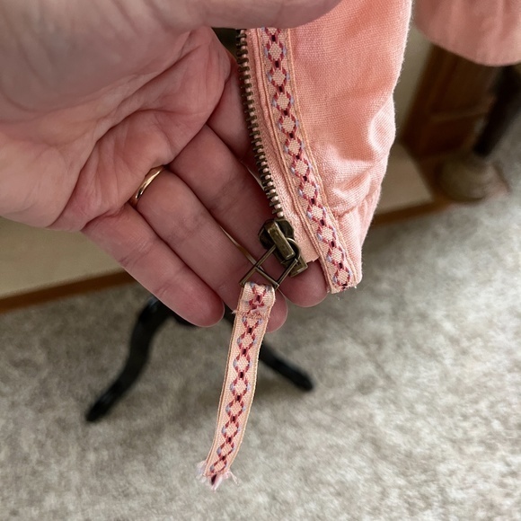 Maurices Linen Blend Salmon Jacket Sz. 3X (Maurice’s 3) - Picture 6 of 13